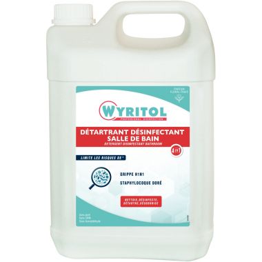 Bidon 5L détartrant désinfectant salle de bain