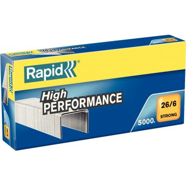 Rapid - Boîte de 5 000 agrafes 26/6 Strong - 24862000