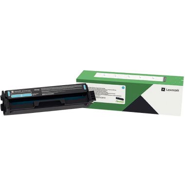 Lexmark C332HC0 cartouche laser cyan  authentique