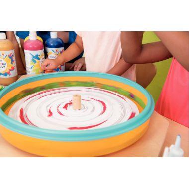 Centrifugeuse de peinture, en bois