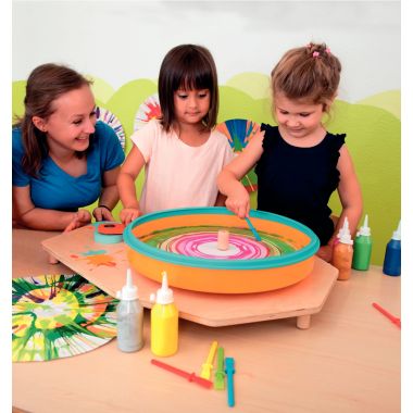 Centrifugeuse de peinture, en bois