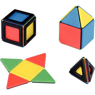 Boite de 24 POLYDRONS solides magnétiques - 50-9000