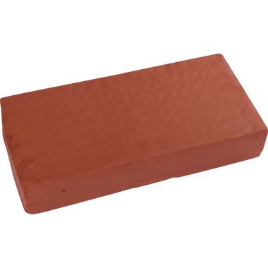 Sac de 10 kg d'argile naturelle  pour modelage coloris rouge