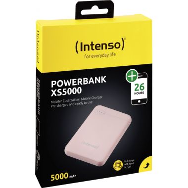 Batterie de secours Intenso XS 5000 mah rose