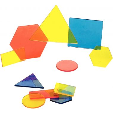 Baril de 60 formes translucides
