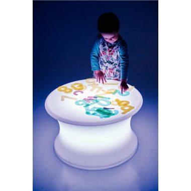 Table ronde lumineuse diamètre 70cm