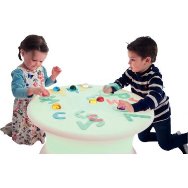 Table ronde lumineuse diamètre 70cm