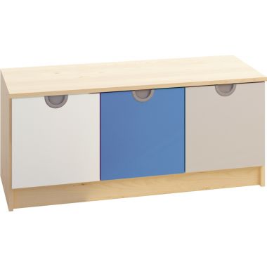 Banc 3 tiroirs 114x49x40cm CUBO