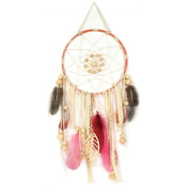 Lot de 10 anneaux métal cuivre 15 cm
