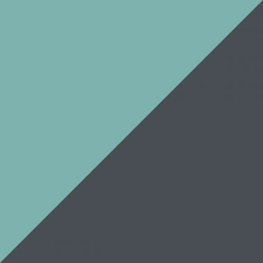 Module 2 tiroirs MOOVUP gris/vert d'eau