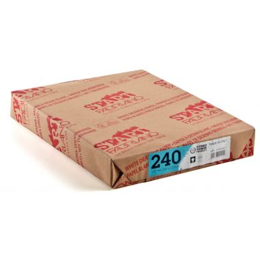Paquet de 125 feuilles à dessin 240g 24x32cm blanc