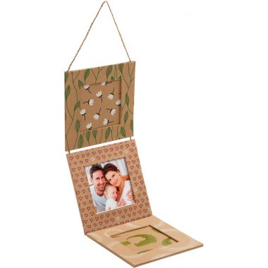 Bloc de 20 feuilles de papier kraft imprimé 120g et 230g format A4