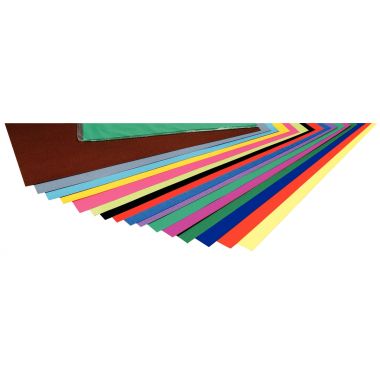 Paquet de 50 feuilles CARTOLINE 50x65cm 130g assortis