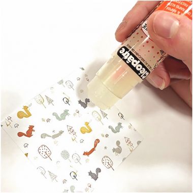 Bâton de colle 21gr transparente Adhésive