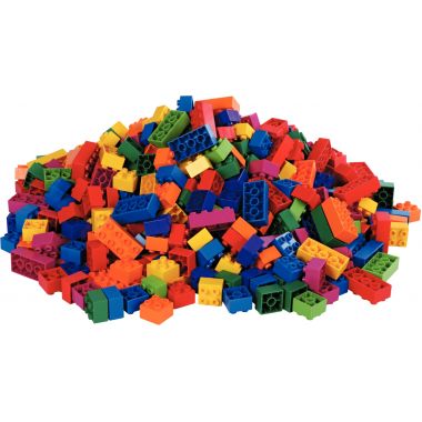 Carton de 500 briques de construction BIOBUDDI BIG