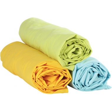 Drap sac 120x60cm en coton jaune