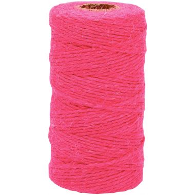 Lot de 6 bobines de fil de jute 100m x 2mm