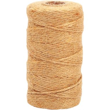 Lot de 6 bobines de fil de jute 100m x 2mm