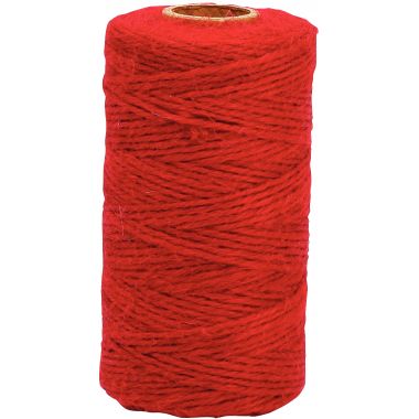 Lot de 6 bobines de fil de jute 100m x 2mm