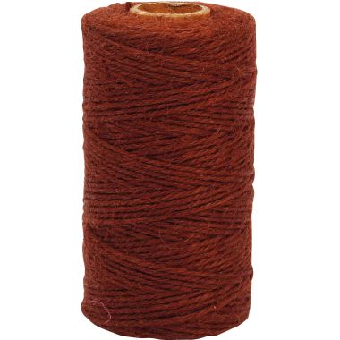 Lot de 6 bobines de fil de jute 100m x 2mm