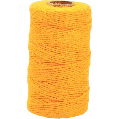 Lot de 6 bobines de fil de jute 100m x 2mm