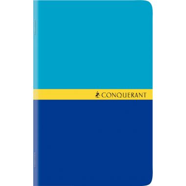 Carnet piqué 96 pages CONQUERANT, format 9x14 cm, quadrillé 5x5, papier 70g