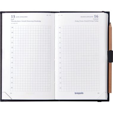 Agenda de chantier 14,5cm assorti