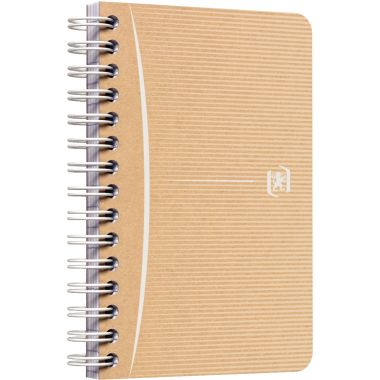 Carnet à reliure intégrale 180 pages TOUAREG format 9x14 cm, quadrillé 5x5, couverture carte coloris assortis