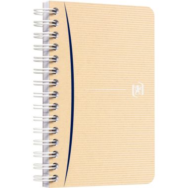 Carnet à reliure intégrale 180 pages TOUAREG format 9x14 cm, quadrillé 5x5, couverture carte coloris assortis