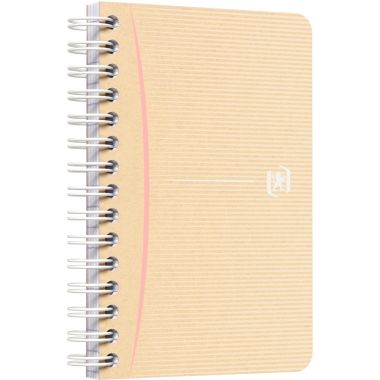 Carnet à reliure intégrale 180 pages TOUAREG format 9x14 cm, quadrillé 5x5, couverture carte coloris assortis