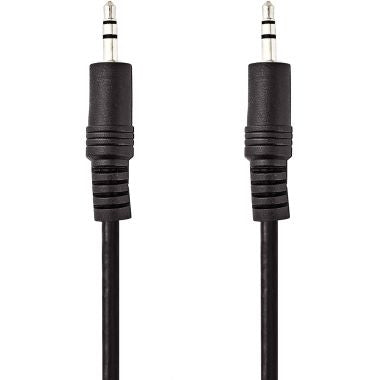 Cordon jack 3.5mm noir 5m