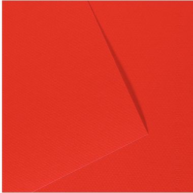 Paquet de 10 feuilles mi-teinte format 50x65cm  rouge vif