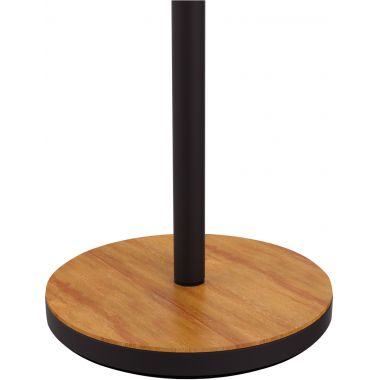 Lampadaire Baly Bamboo noir