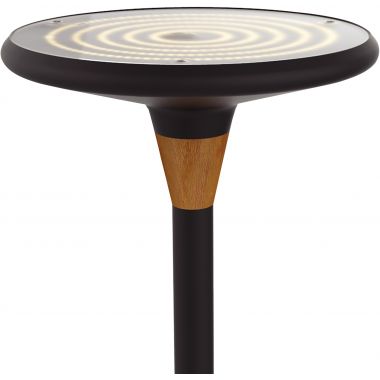 Lampadaire Baly Bamboo noir