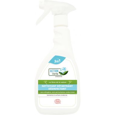 Spray 500ml nettoyant détartrant désinfactant