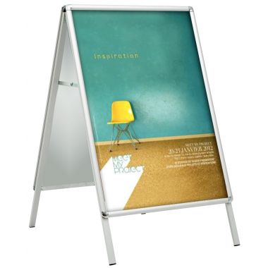 Chevalet de trottoir en aluminium 841x1189mm