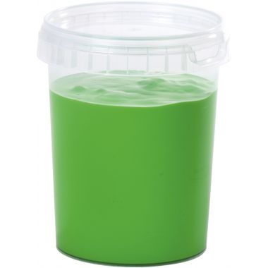 Lot de 10 pots vides 500 ml avec couvercle