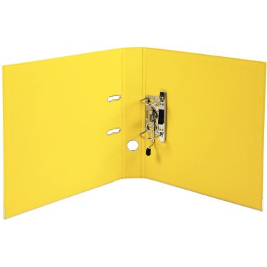 Classeur à levier Exacompta PREM'TOUCH format A4+, dos 5 cm, jaune - 53149E