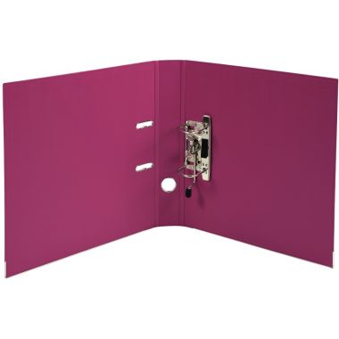 Classeur à levier PREM'TOUCH format A4+, dos 5 cm, fuchsia - 53147E