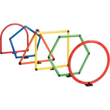 Kit de 6 obstacles géométriques