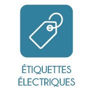Blister 2 marqueurs électricien oranges