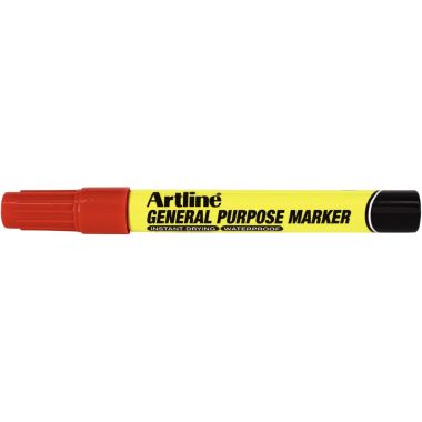 Blister de 2 marqueurs multi-usages rouges
