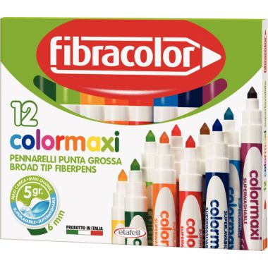 Étui de 12 feutres Colormaxi assortis