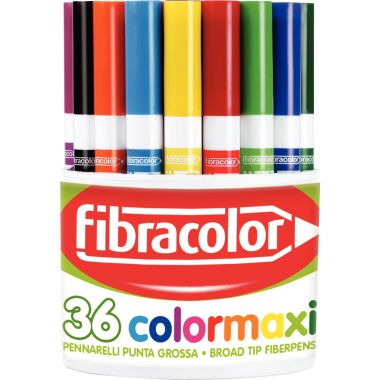 Pot de 36 feutres Colormaxi assortis