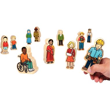 Lot de 42 personnages du monde