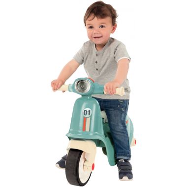 Porteur scooter bleu