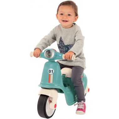 Porteur scooter bleu