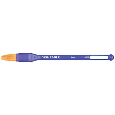 Brosse KAMIKAZE N° 14 poils synthétiques très résistants manche plastique solide ( sans PVC )