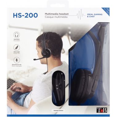 Casque micro multimédia TNB jack