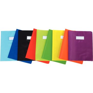 Paquet de 30 protège-cahiers grain 10/100ème format 17 x 22 cm coloris vert clair